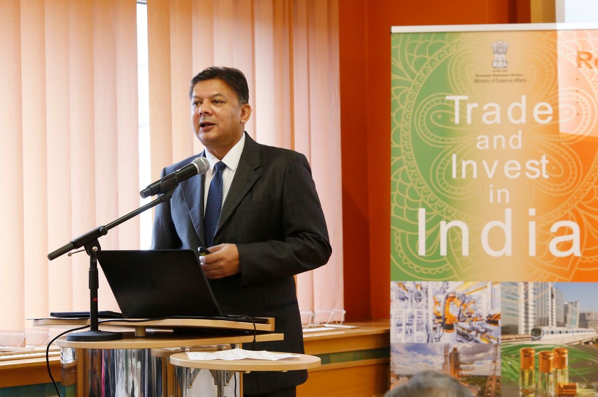 Anshuman Gaur, India magyarországi nagykövete Forrás: Facebook