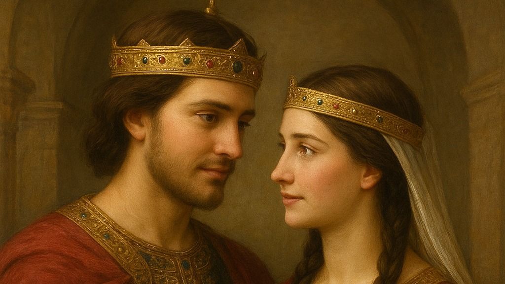 Béla és Anna a bizánci udvarban