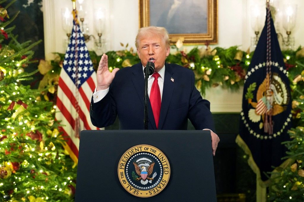 Donald Trump beszédében elmondta, hogy a hadsereg tagjai vitézi osztalékot kapnak.