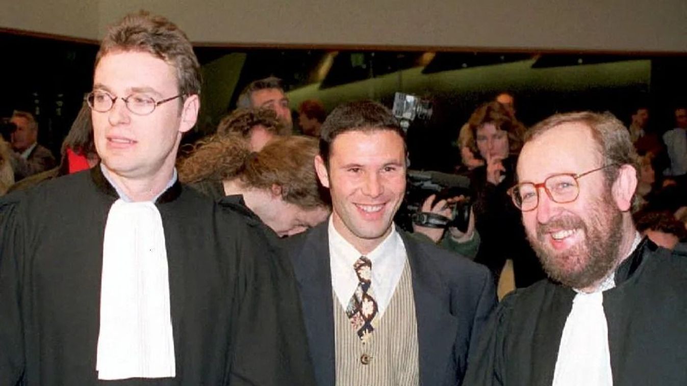 Jean-Marc Bosman és az ügyvédjei 1995. december 15-én még azt hitték, hogy győztek