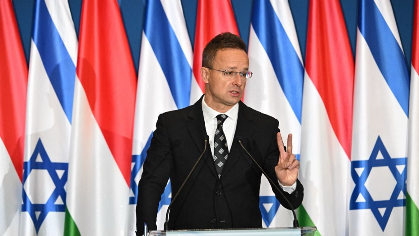 Szijjártó Péter magyar külgazdasági és külügyminiszter (Fotó: AFP)