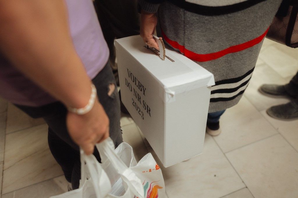 Szlovákia bünteti a külső beavatkozást a választásokba (Fotó: AFP)