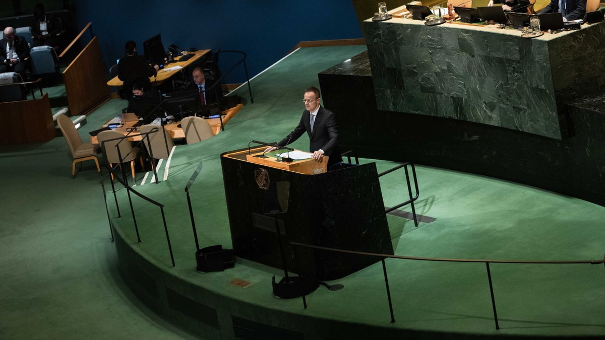 Szijjártó Péter külgazdasági és külügyminiszter