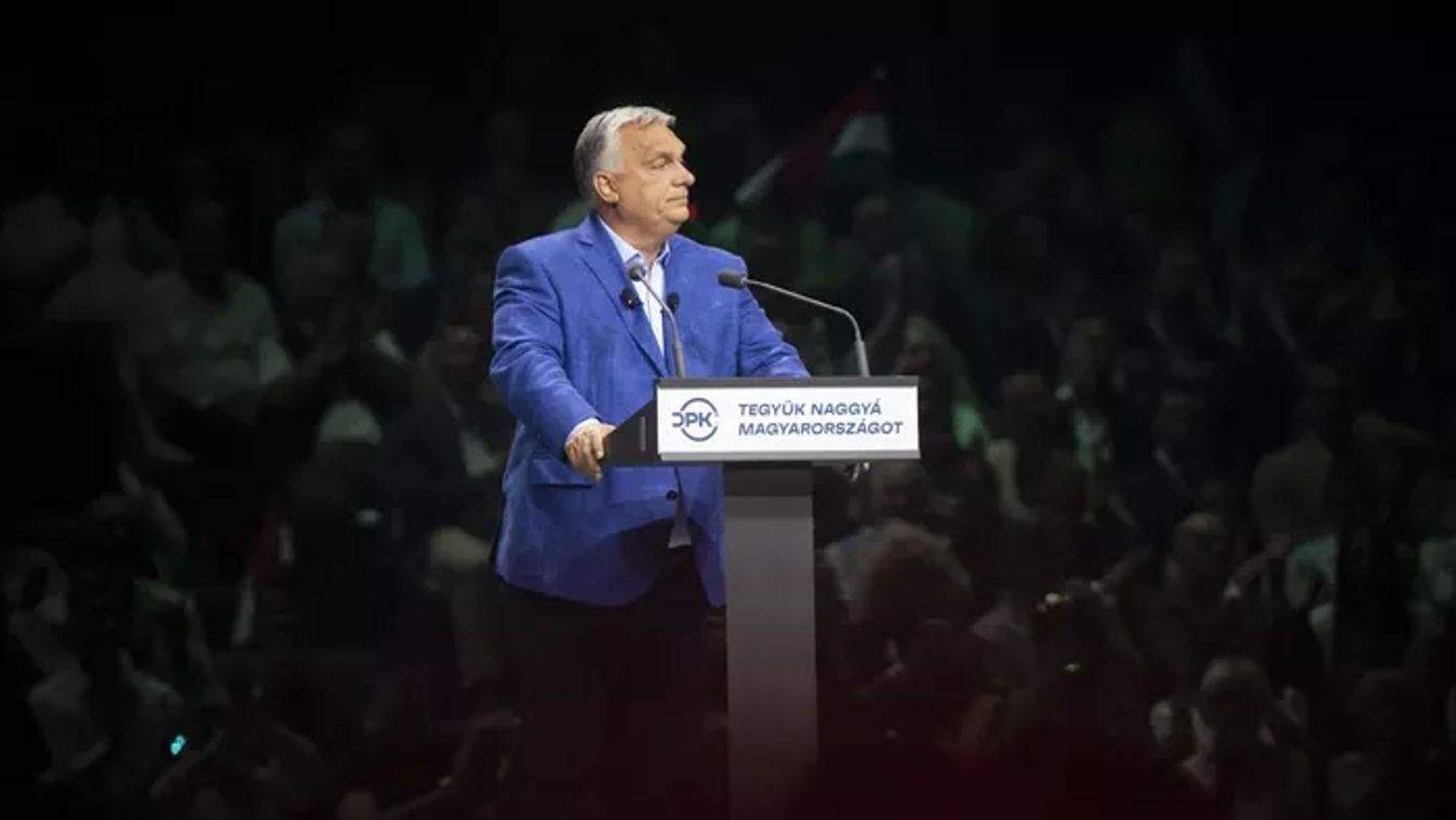 PM Viktor Orban attends the first national meeting of the Digital Civic Circles (Photo: Benko Vivien Cher)