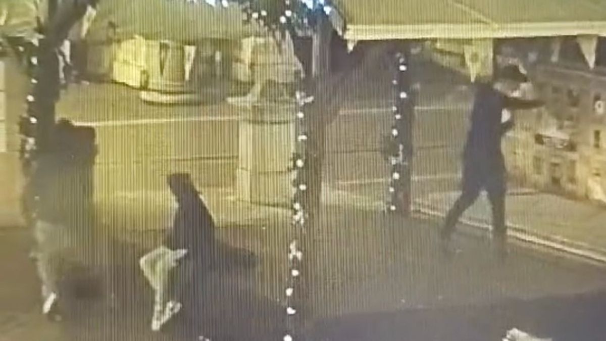 Fiatalok rongálták meg egy karácsonyi színpad díszeit Szegeden