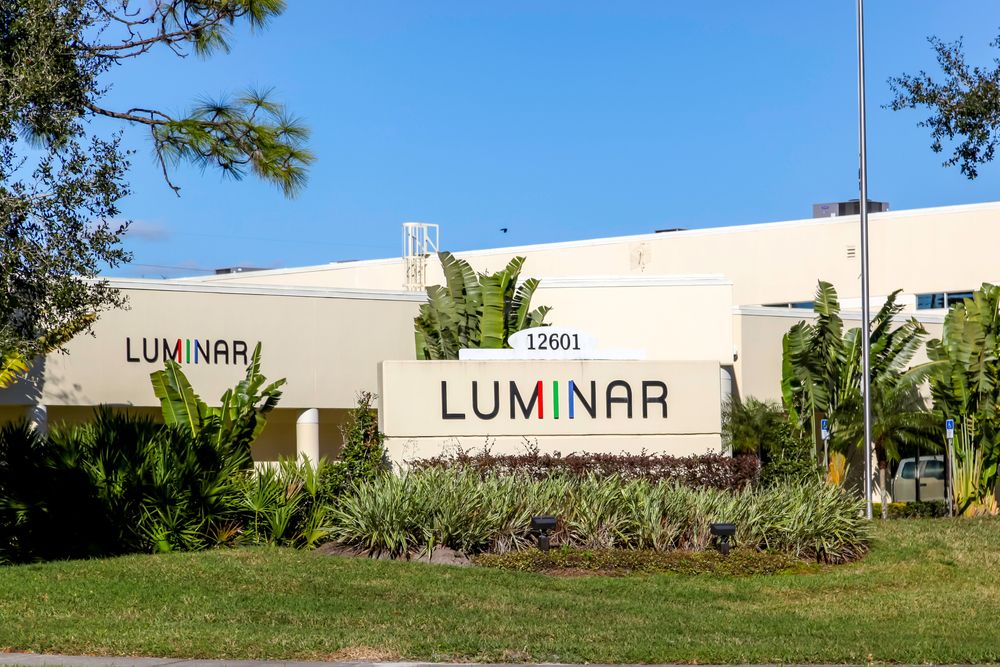Luminar technology headquarters is shown in Orlando, Florida, USA on February 8, 2020. Luminar Technologies, Inc. develops and manufactures LiDAR based sensors for vehicles.