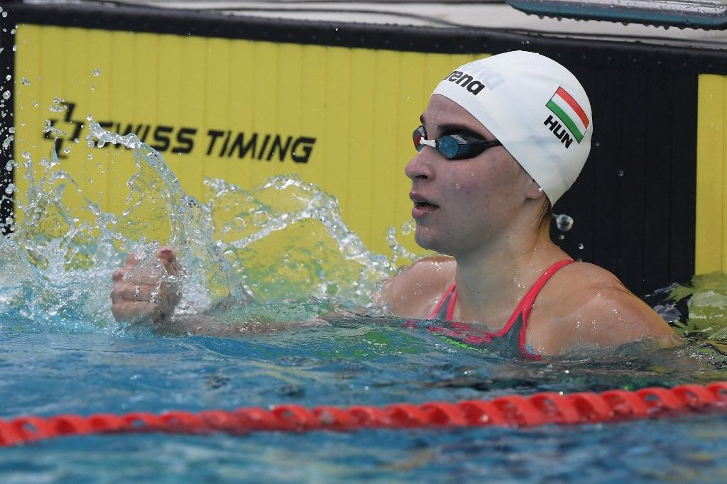 Késely Ajna negyedik lett a lublini rövidpályás úszó Európa-bajnokságon 800 gyorson