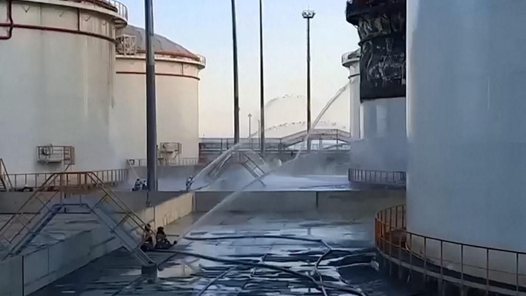 Ukrajna dróncsapást hajtott végre Oroszország Temryuk kikötőjében