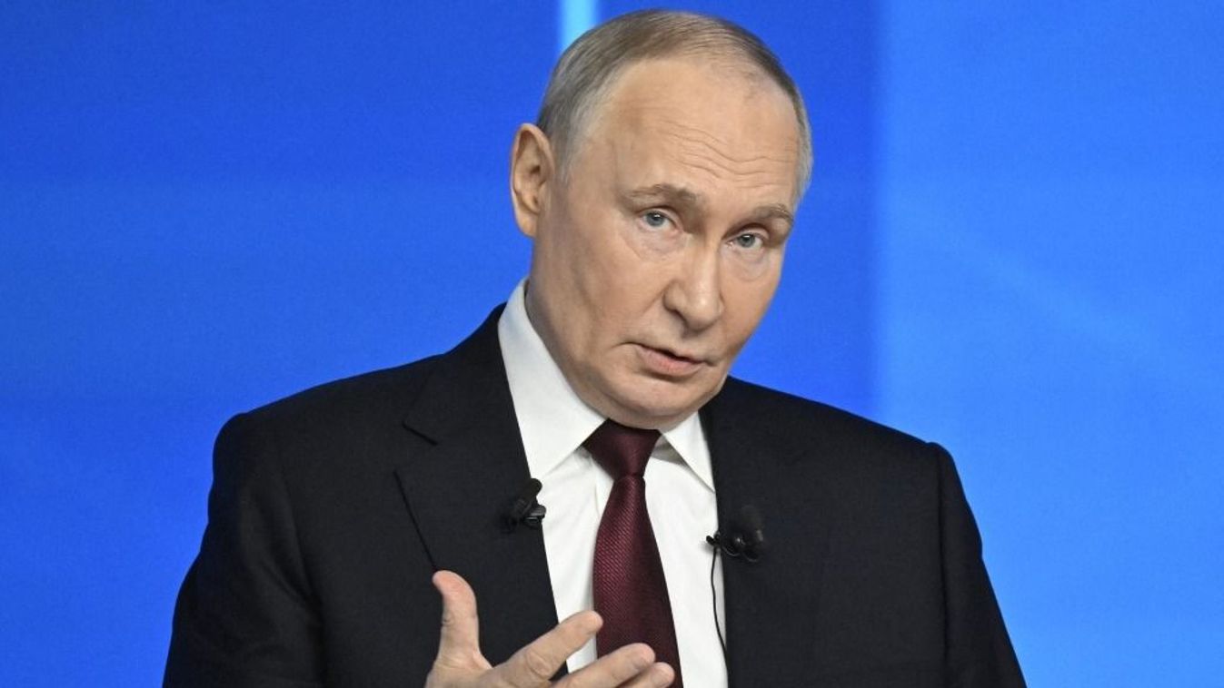 Vlagyimir Putyin orosz elnök