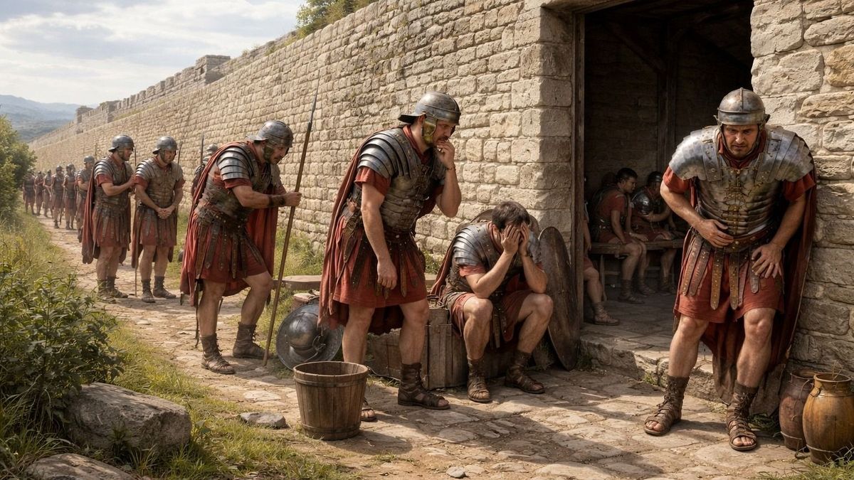 A Hadrianus falát védő legionáriusok nem csak a barbárokkal küzdöttek