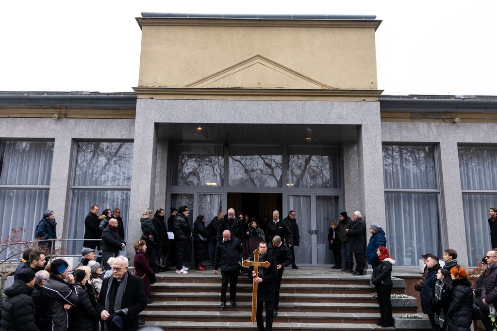 Kálloy Molnár Péter temetése