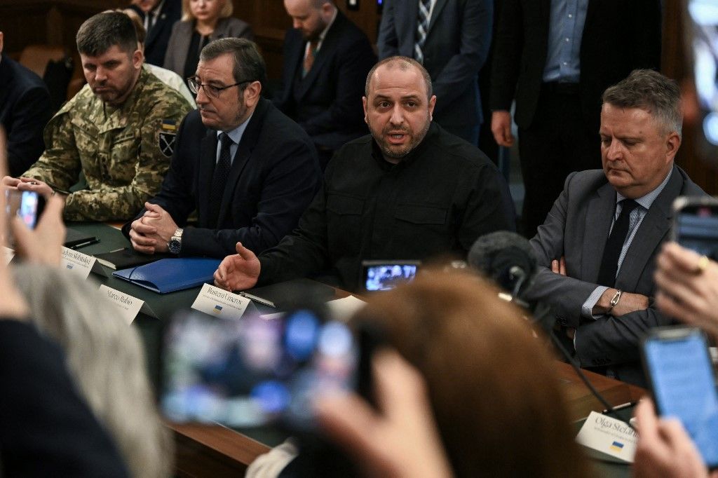 Rusztem Umerov az Egyesült Államokba utazik, hogy ismét tárgyaljon Steve Witkoffal (Fotó: CHANDAN KHANNA / AFP)