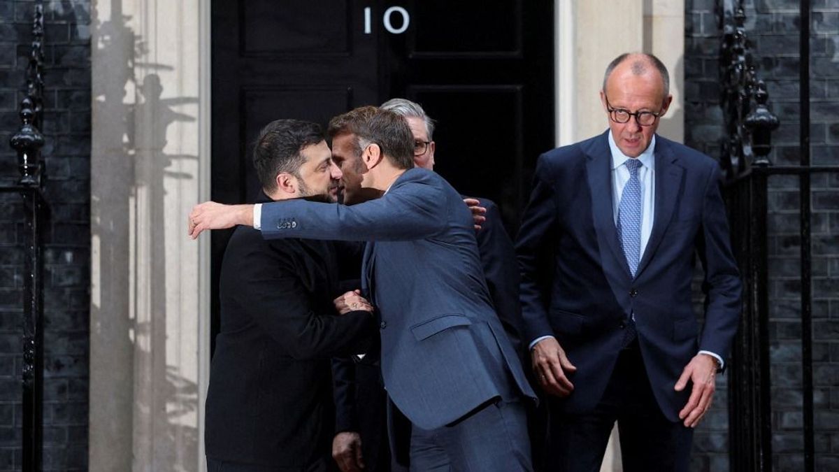 A háborúpárti európai vezetők Ukrajna védelmét sürgetik