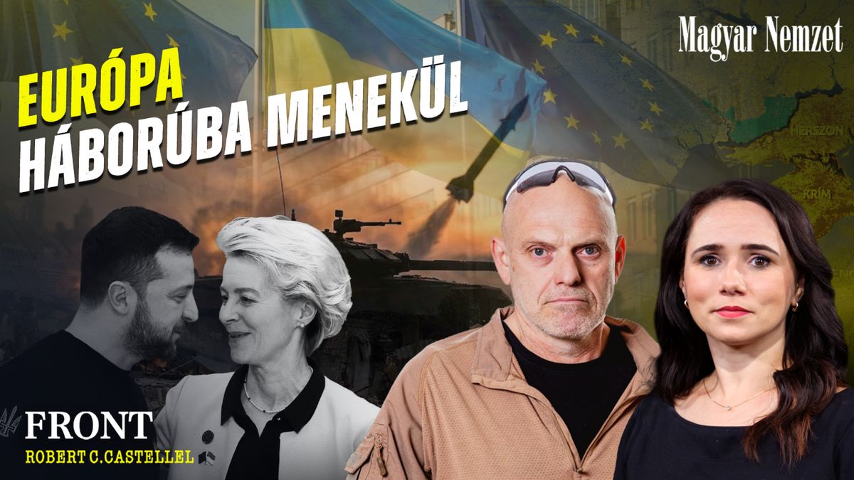 „Európa időt vásárol ukrán életekért” – Robert C. Castel a Front legújabb adásában