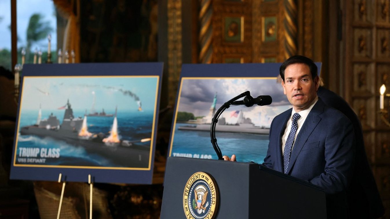 Marco Rubio amerikai külügyminiszter (Fotó: AFP)