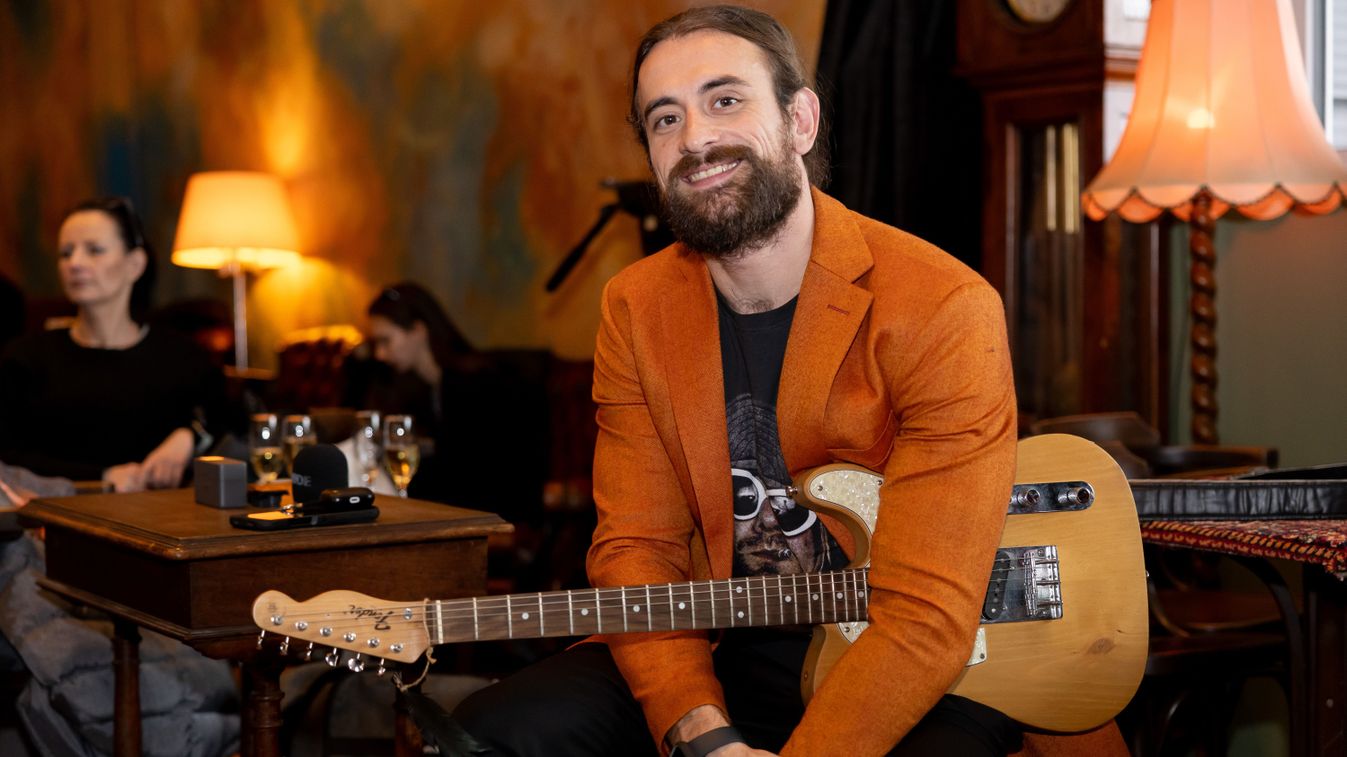 Kádár L. Gellértet legközelebb Dobó Kata filmjében láthatjuk a nagyvásznon. Fotó: Sallak Dóra