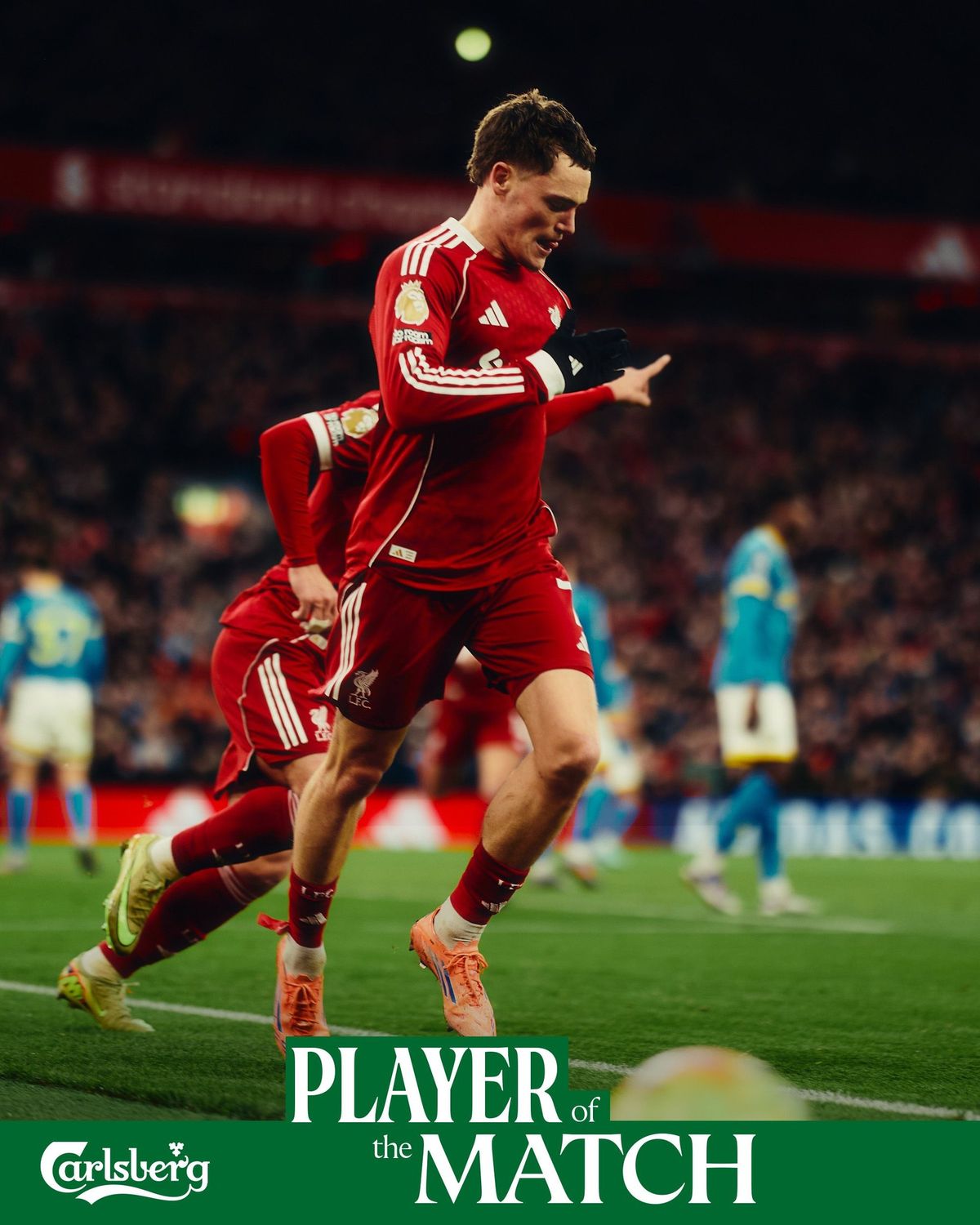 Florian Wirtz bezsebelte a szurkolók, majd Szoboszlai Dominik elismerését is a gólja után