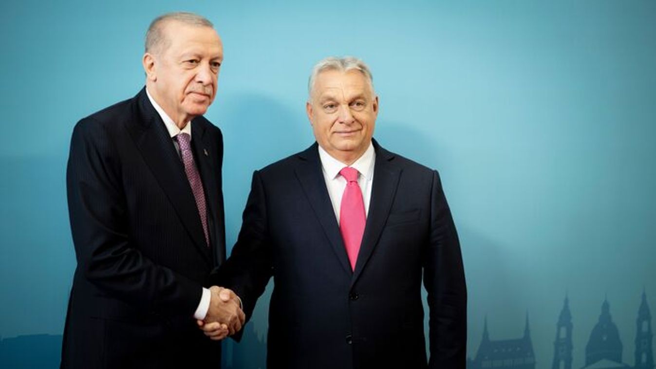 Orbán Viktor magyar miniszterelnök és Recep Tayyip Erdogan török ​​elnök