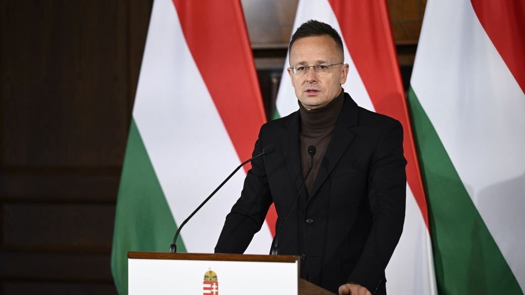 Szijjártó Péter (Fotó: MTI)