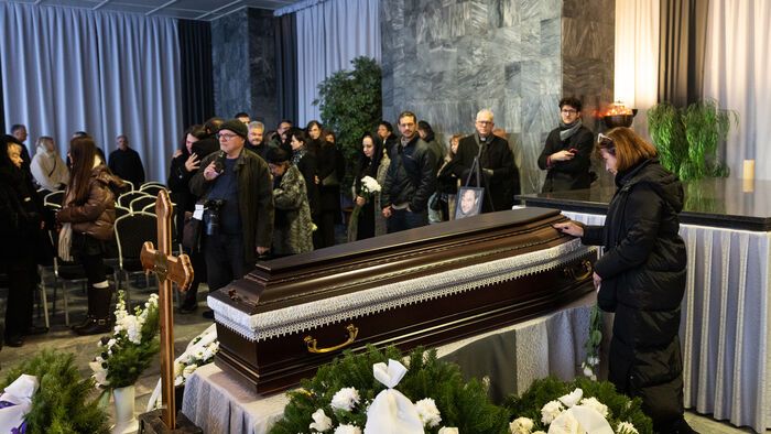 Kálloy Molnár Péter temetése