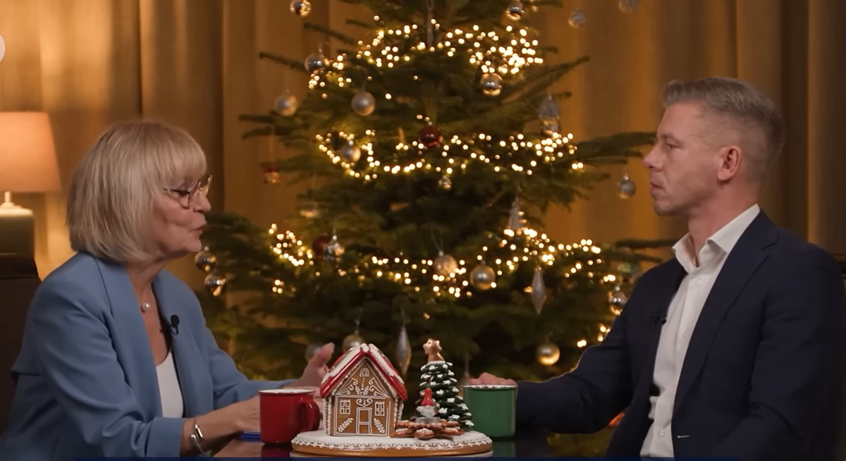 Szily Nóra és Magyar Péter (Forrás: Youtube)