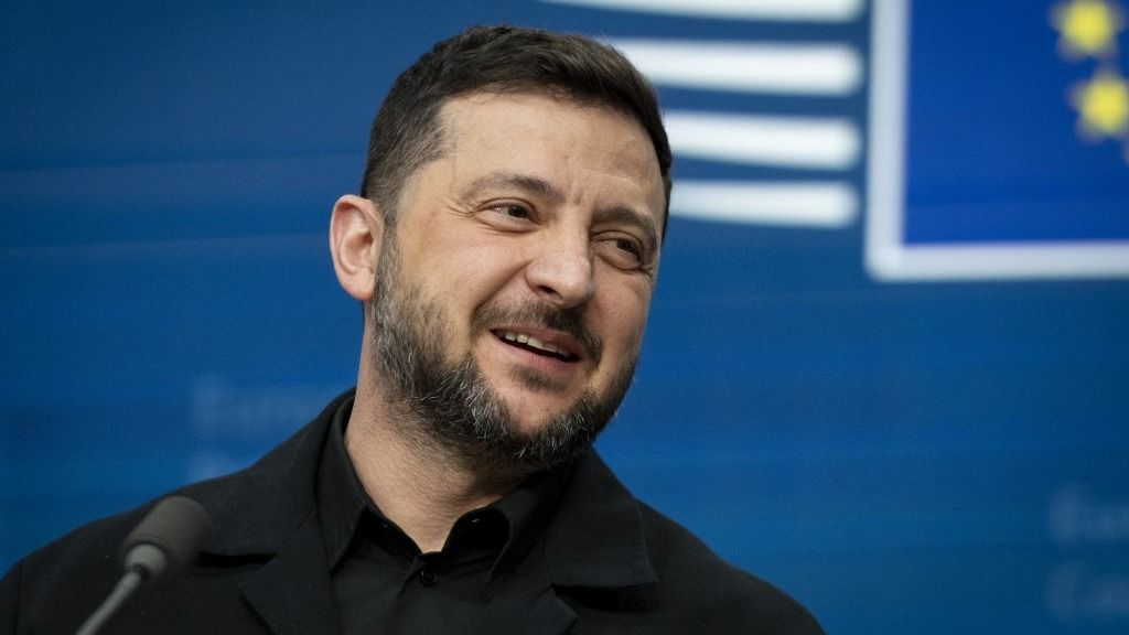 Volodimir Zelenszkij ukrán elnök