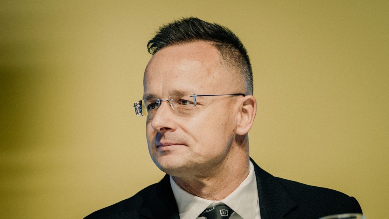 Szijjártó Péter külügyminiszter (Fotó: AFP)