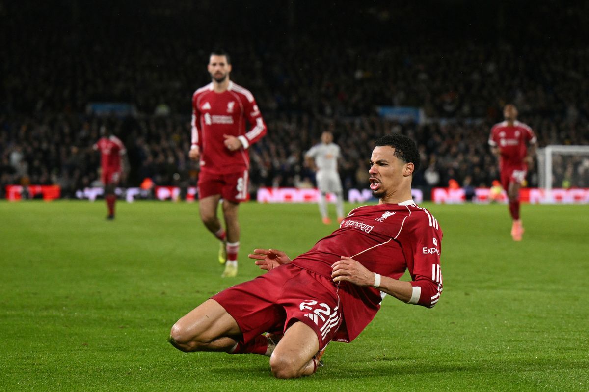 Hugo Ekitiké két perc alatt duplázott a Leeds otthonában, később Szoboszlai Dominik is betalált