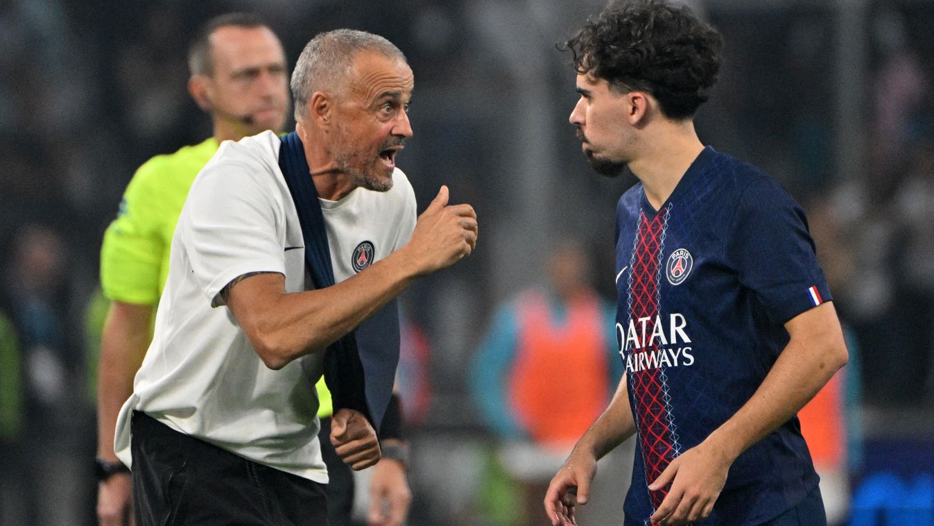 A Paris Saint-Germain edzője Luis Enrique mindig elmondja, hogy mit vár Vitinhától