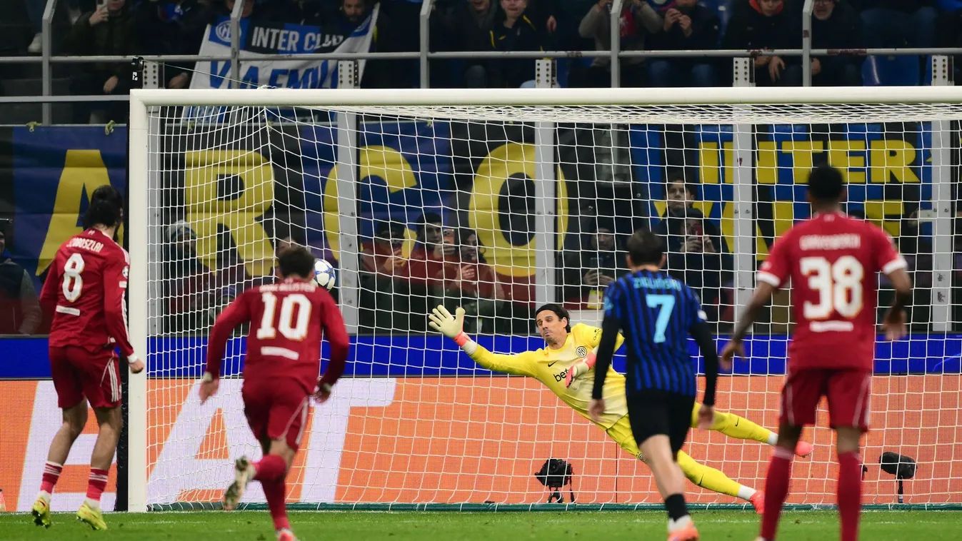 Szoboszlai mindent eldöntő találata az Inter elleni BL-meccsen