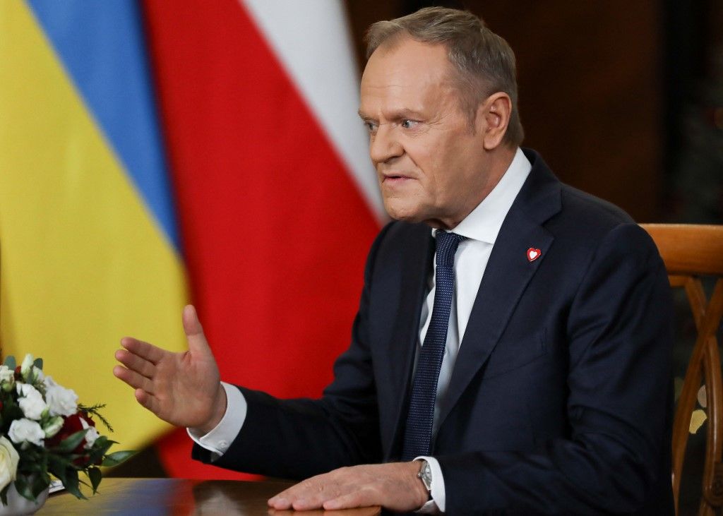 Donald Tusk (Fotó: AFP)