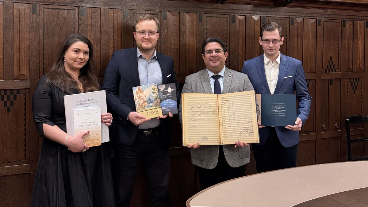 Három nemzetközi jelentőségű magyar zeneszerző kottakéziratai váltak online hozzáférhetővé