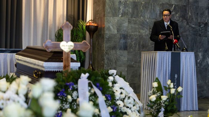 Kálloy Molnár Péter temetése