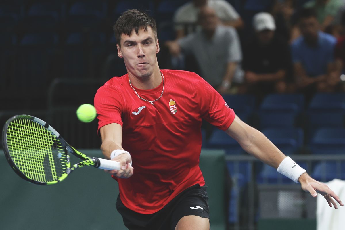 Marozsán Fábián a magyar Davis-kupa-válogatott színeiben legközelebb az Egyesült Államok ellen játszhat