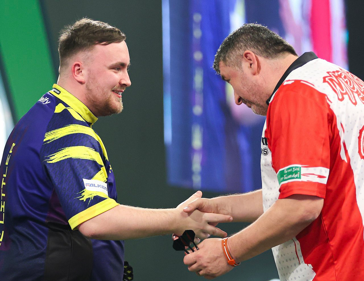 A világelső megállíthatatlannak tűnik a darts-vb-n