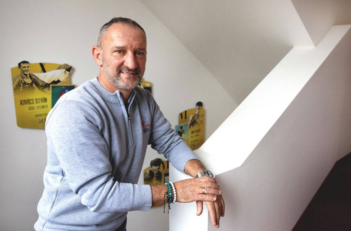 Az olimpiai bajnok nagyon szerencsésnek mondja magát, hogy négy ilyen fia van, akik imádják egymást