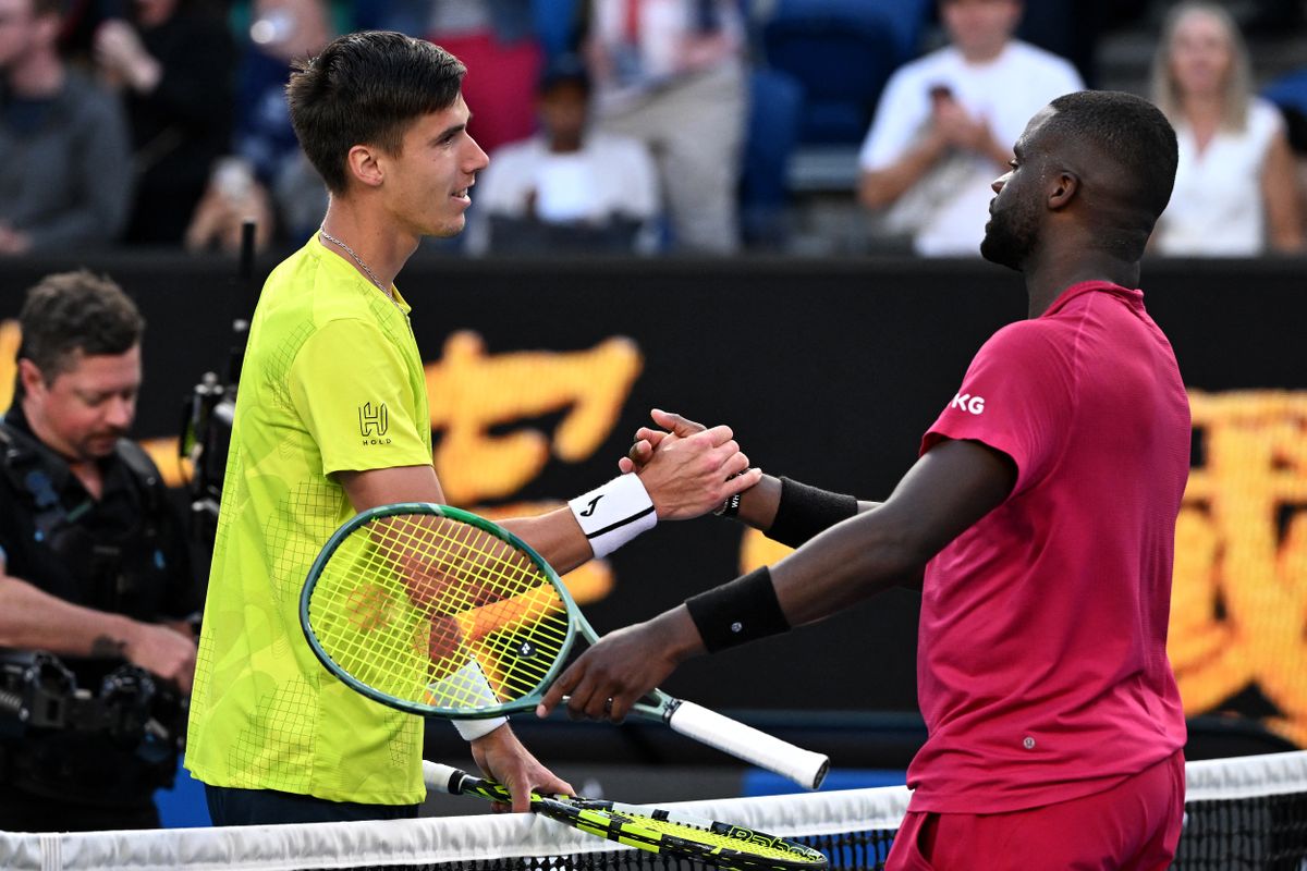 Marozsán Fábián tavaly az Australian Open második fordulójában nagy csatában nyert az esélyesebb Frances Tiafoe ellen