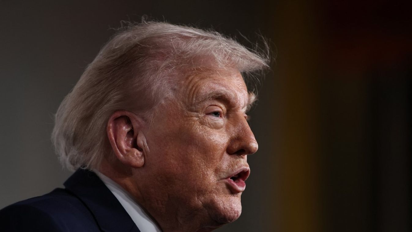 Donald Trump amerikai elnök (Fotó: AFP)