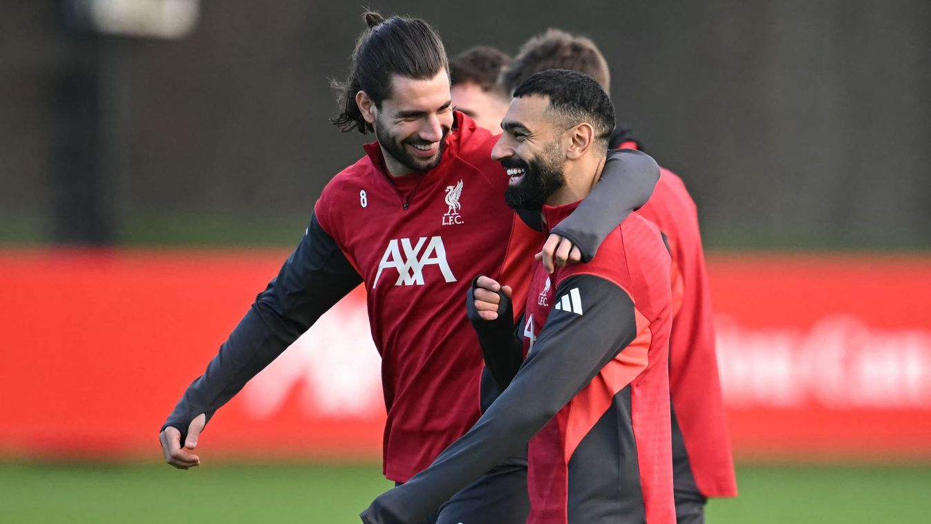 Szoboszlai Dominik és Mohamed Salah között jó a viszony, a Liverpool következő büntetője előtt átbeszélik a hibáikat