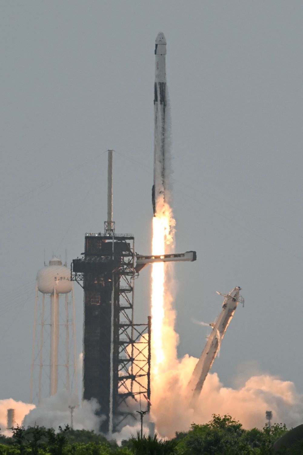 A NASA Crew–11 küldetését szállító Falcon–9 rakéta