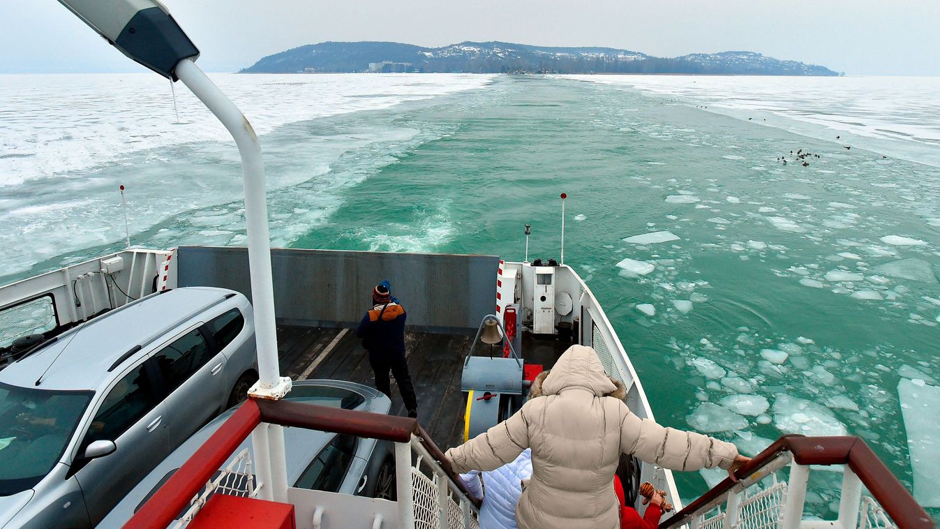Befagyott a Balaton, de sportolásra még nem alkalmas
