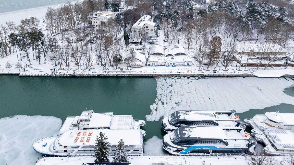 Befagy a Balaton, de még veszélyes a jég
