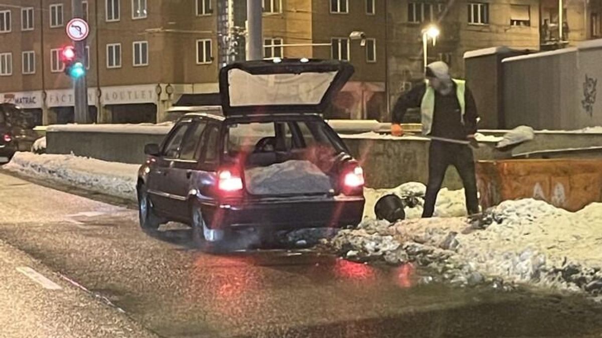 Útszóró sót lopott a felelőtlen tolvaj a nyílt utcán