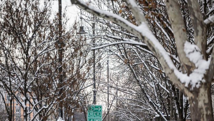 hó, havazás Budapesten