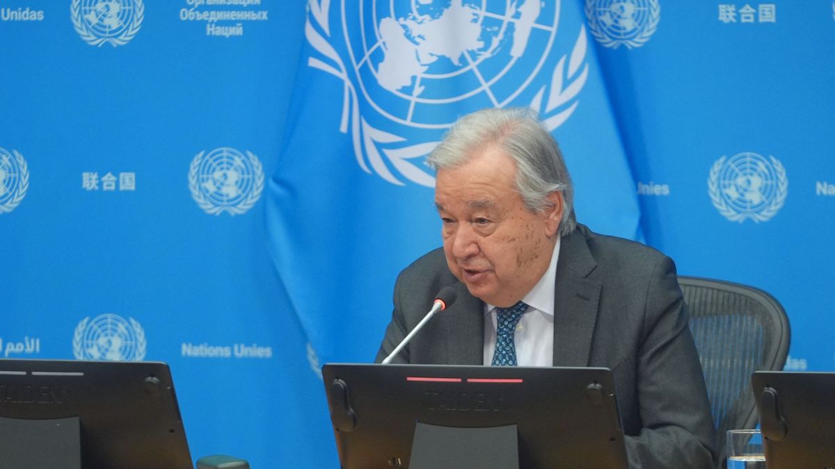  António Guterres csődre figyelmeztet