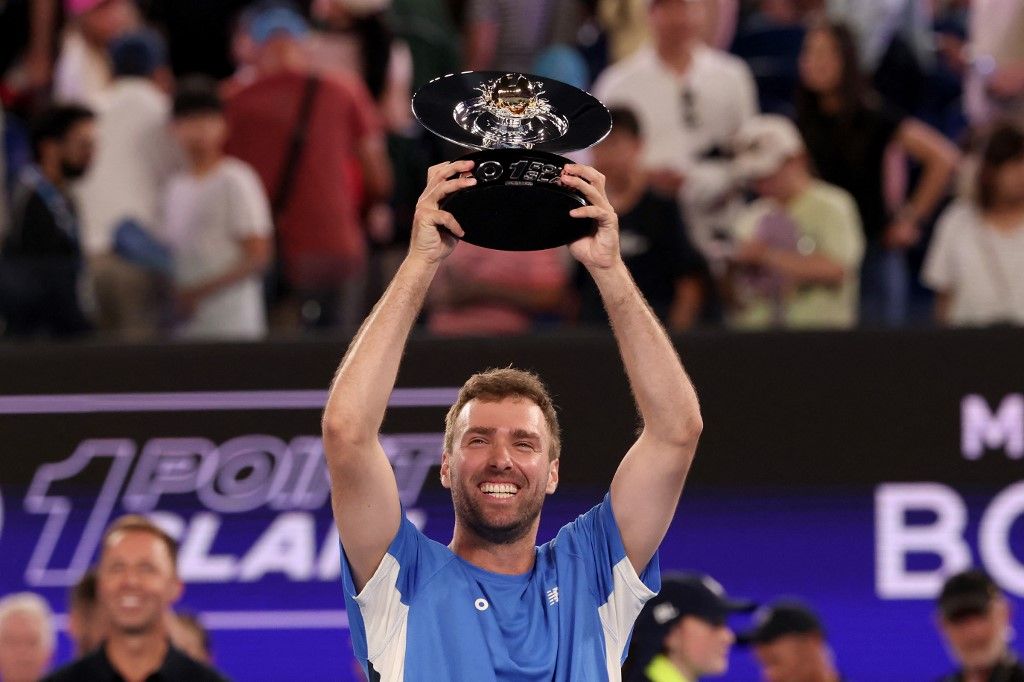 Jannik Sinner legyőzése is kellett az ausztrál amatőr teniszező, Jordan Smith One Point Slam-címéhez