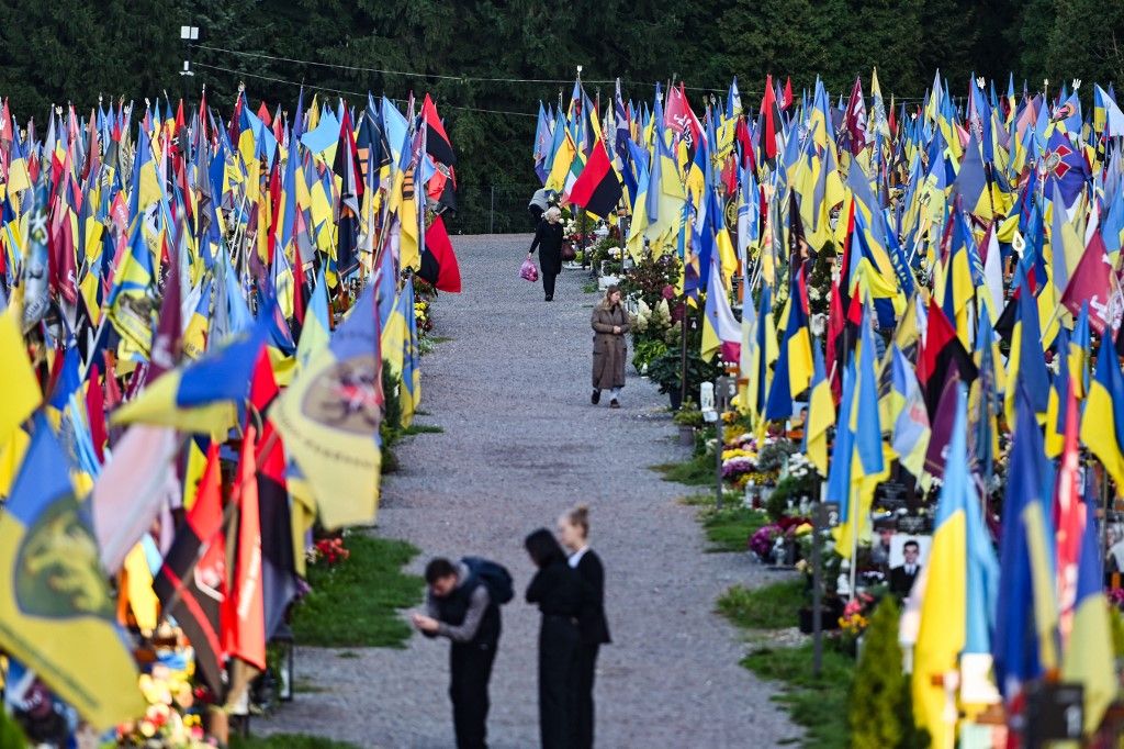 Egyre több ember veszíti életét Volodimir Zelenszkij háborújában, amelyet sokan értelmetlennek tartanak (Fotó: AFP)