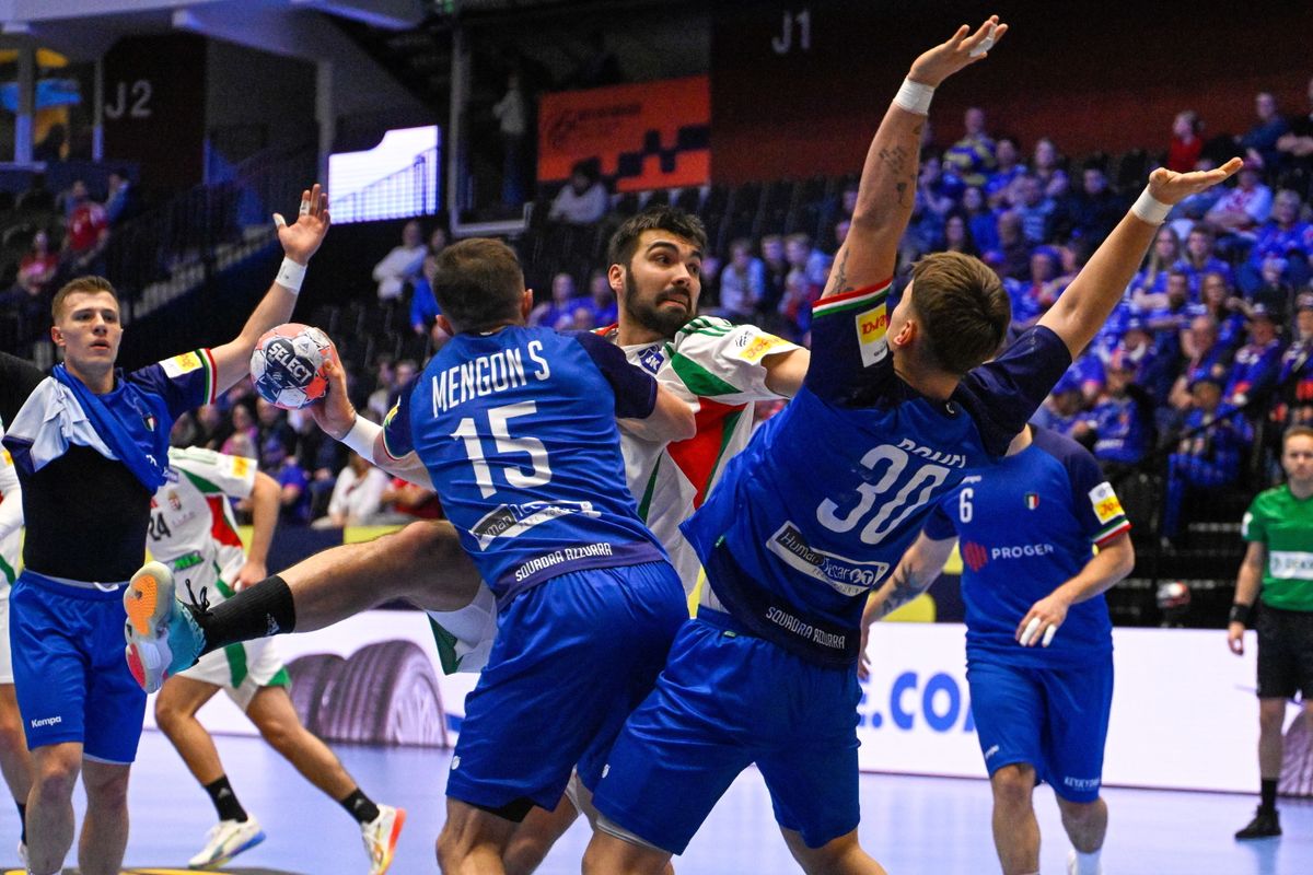Az olasz válogatott kemény ellenállást fejtett ki ellenünk a kézilabda Eb vasárnapi csoportmeccsén