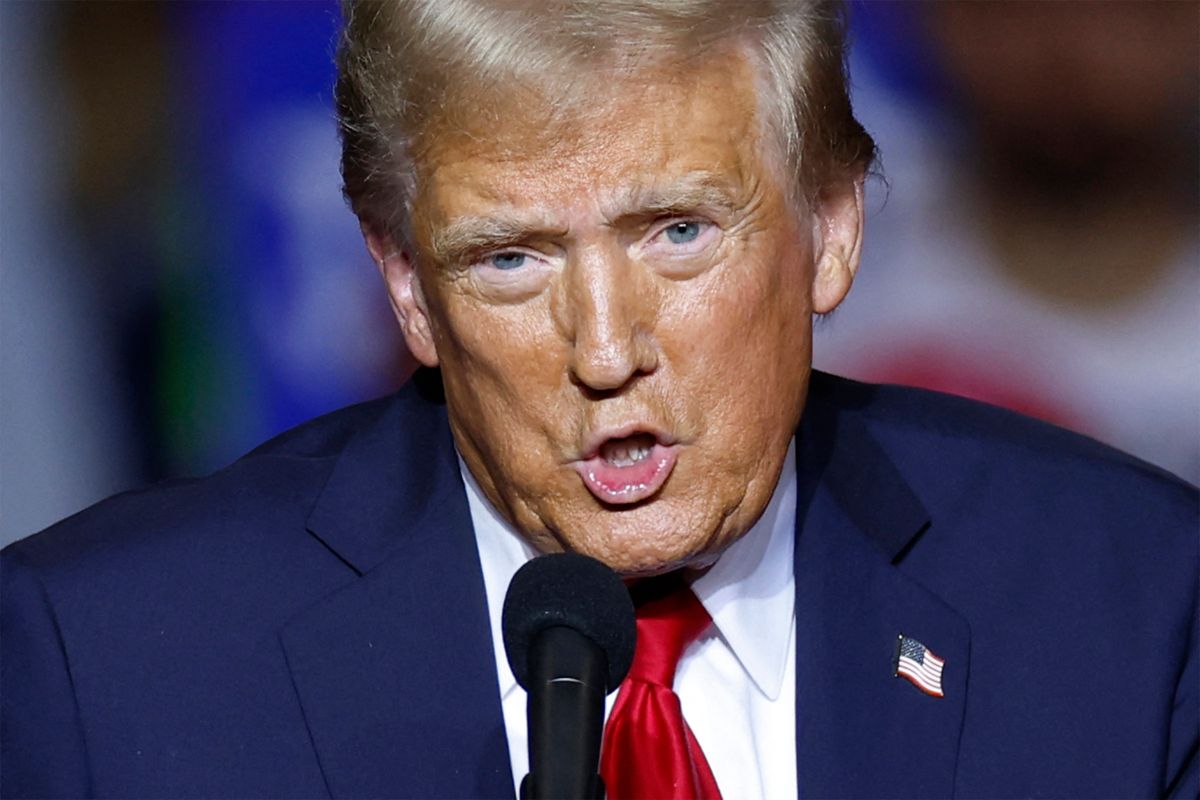 Trump élőben követte az eseményeket 