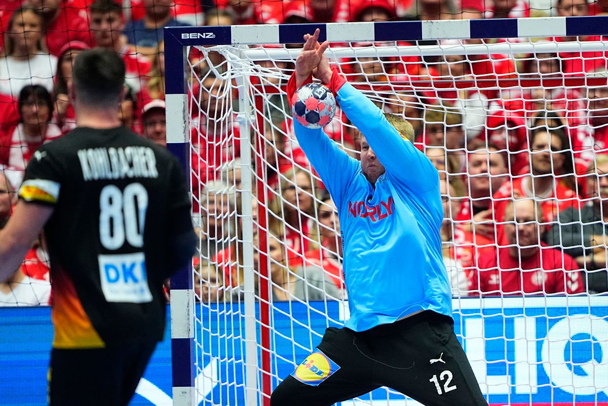 Emil Nielsennel nem bírtak a németek a kézilabda Eb-n
